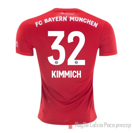 Maglia Bayern Munich Giocatore Kimmich Home 2019/2020 - Clicca l'immagine per chiudere